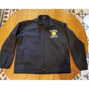 Sheet Metal Workers Local #219 Poly Fleece Coat Size Large